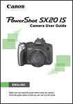 Canon PowerShot SX20 IS User Guide