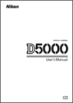 Nikon D5000 User's Manual