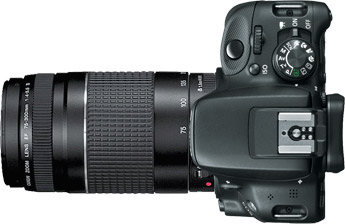 Canon SL1 (100D) + 75-300mm