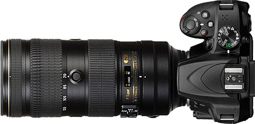 Nikon D3400 + 70-200mm f/2.8