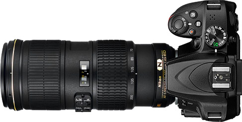 Nikon D3400 + 70-200mm f/4