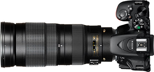 Nikon D5500 + 200-500mm f/5.6