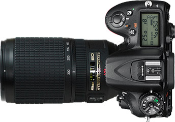 Nikon D7200 + 70-300mm f/4.5-5.6~6.3