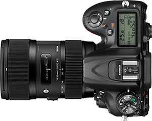 Nikon D7200 + Sigma 18-35mm f/1.8