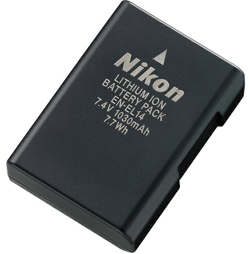 EN-EL14 battery for the Nikon D5100