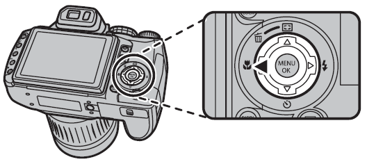 Fuji HS10 Macro Button