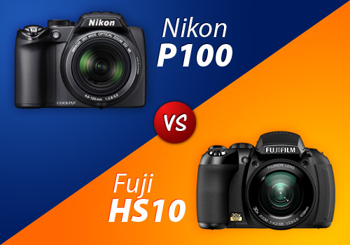 Nikon P100 vs Fuji HS10
