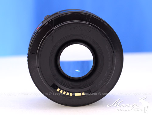 Canon 50mm f1.8 II EF lens focal length - © Copyright Cameratips.com