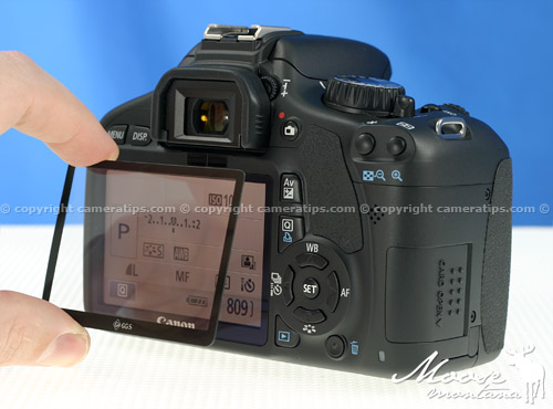 GGS LCD Screen Protector - © copyright cameratips.com