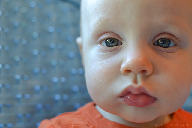 Baby Portrait in Low Light using the Nikon D3200